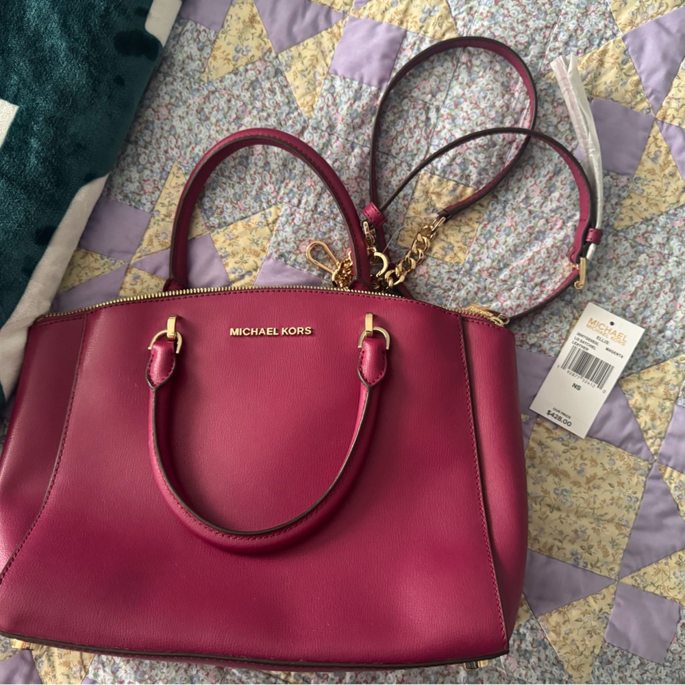 Michael Kors Fuchsia Satchel